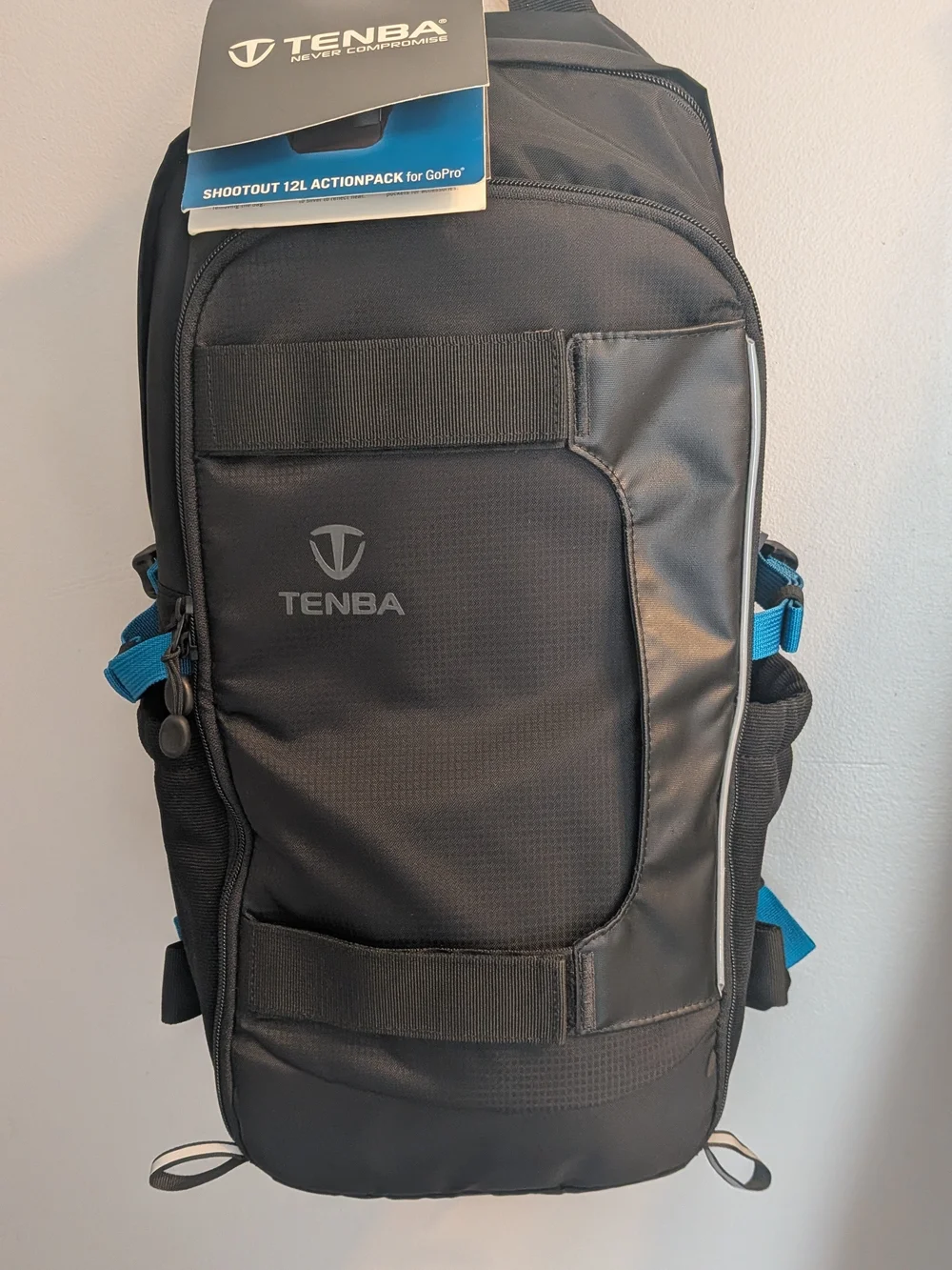 New Tenba Shootout 12L ActionPack for GoPro Camera Backpack Blue and Black